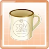 coly cafe!のロゴ入りマグカップ